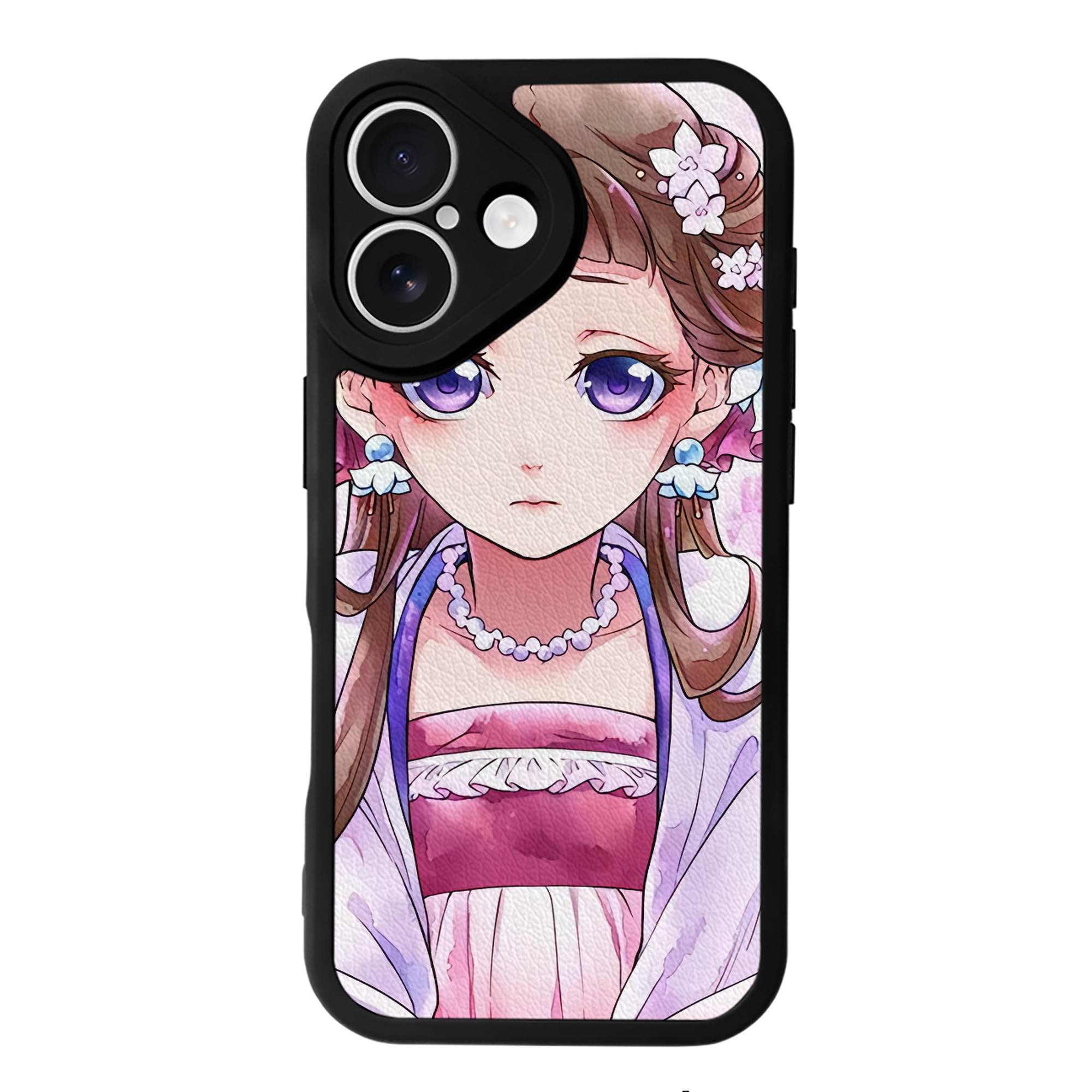 薬屋のひとりごと The Apothecary Diaries 【iPhone 16シリーズ対応】シリコンスマホケース（レザー調） 材質：シリコン
